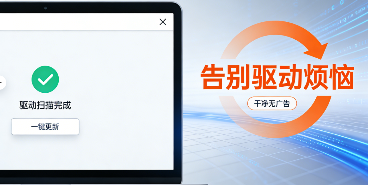 不弹窗、不限速、够专业！这款驱动管理工具，新手也能轻松搞定！